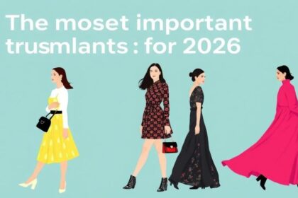 Die wichtigsten Modetrends für 2026